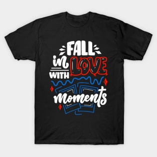 Big Moments Travel Photography Vacation Traveler T-Shirt